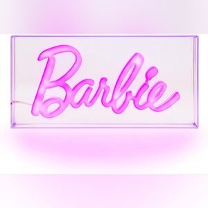 Barbie Logo LED Neon Pink Sign